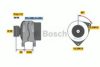 BOSCH 0 124 525 022 Alternator